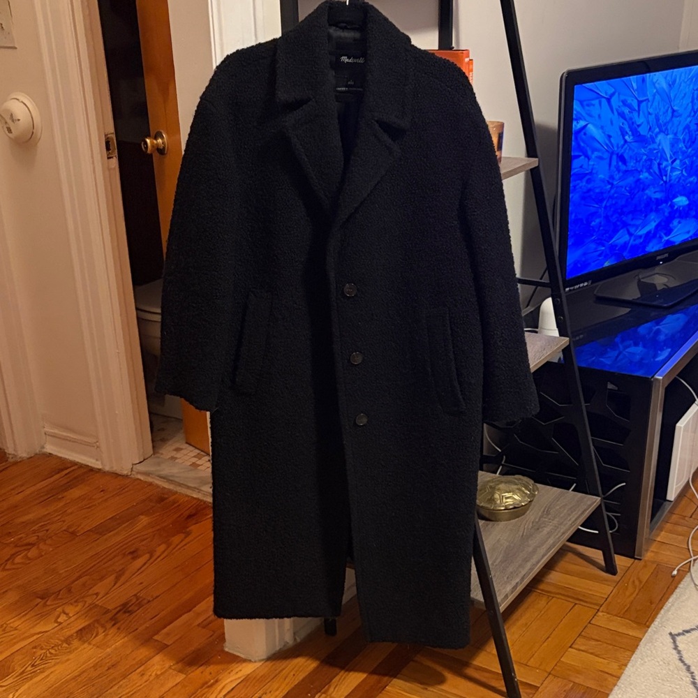 Madewell Wool Alonzo Boucle Coat